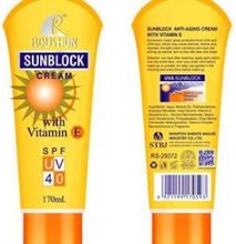 Roushun Vitamin E Sunblock Cream